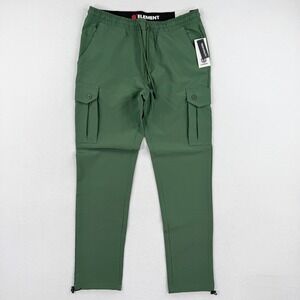 Element Cargo Tech Utlity Pants Size 32 Mens Olive Green NEW